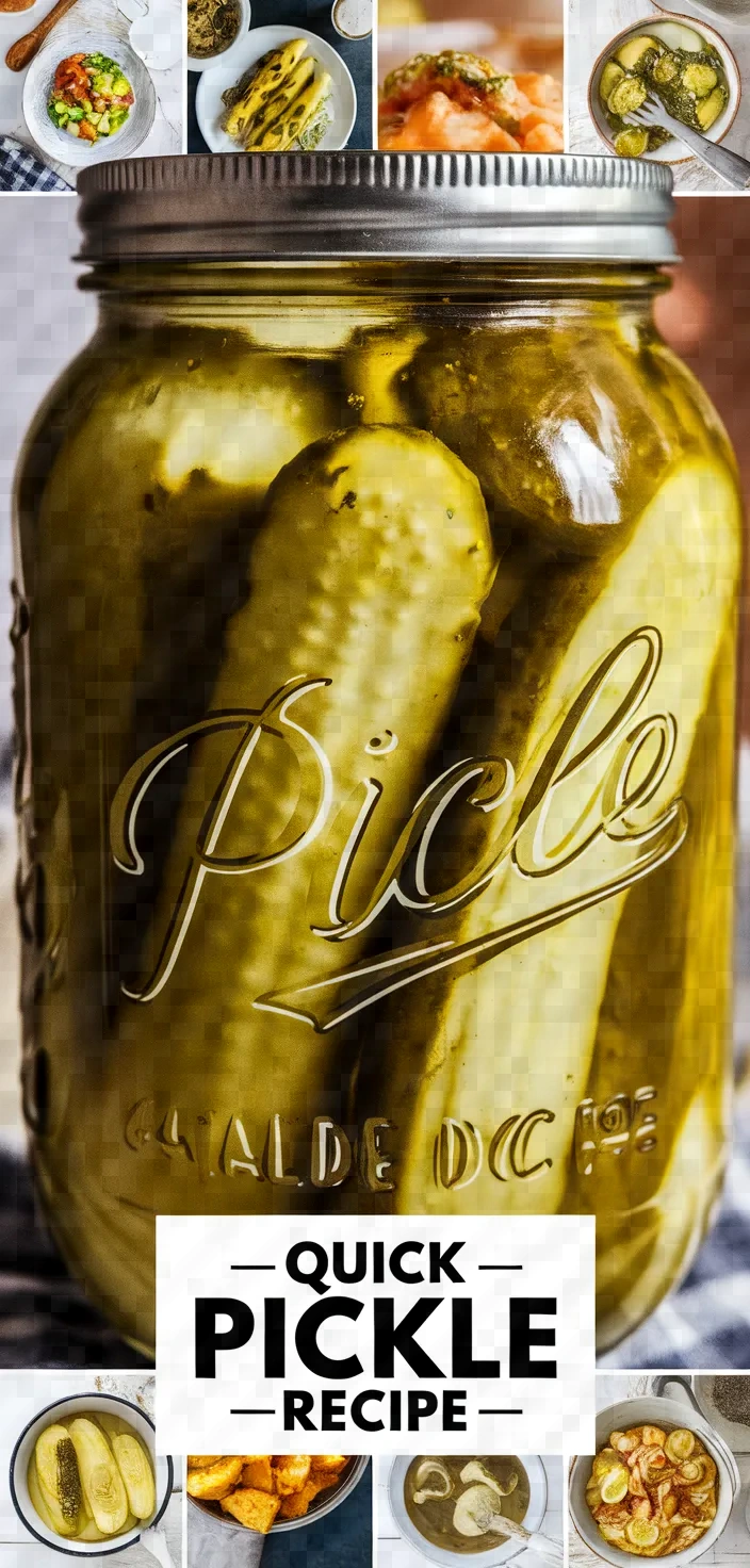 A photo of Quick Pickle Recipe