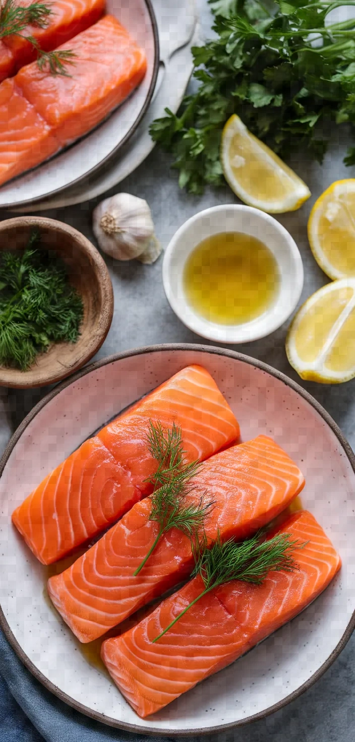 Ingredients photo for Low Sodium Salmon Recipes