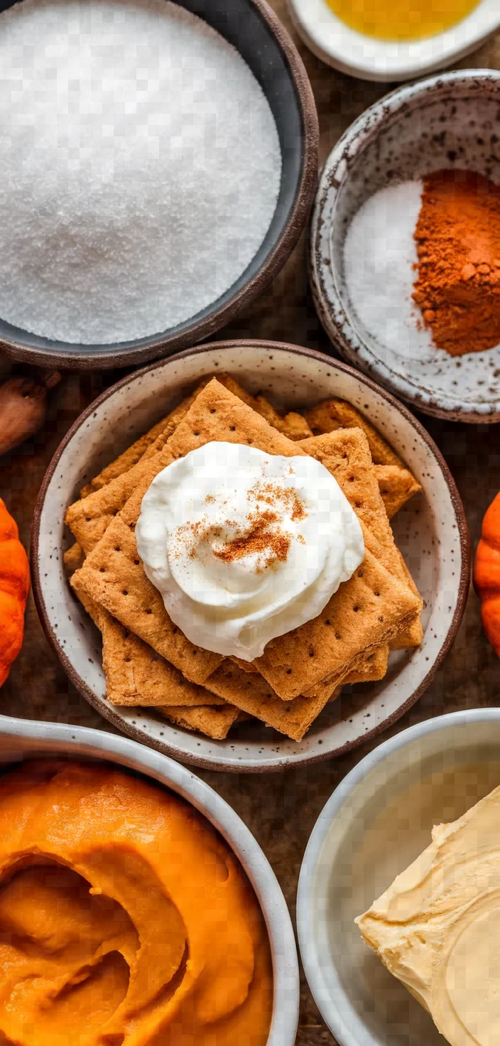 Ingredients photo for Pumpkin Pie Dessert Cups Recipe