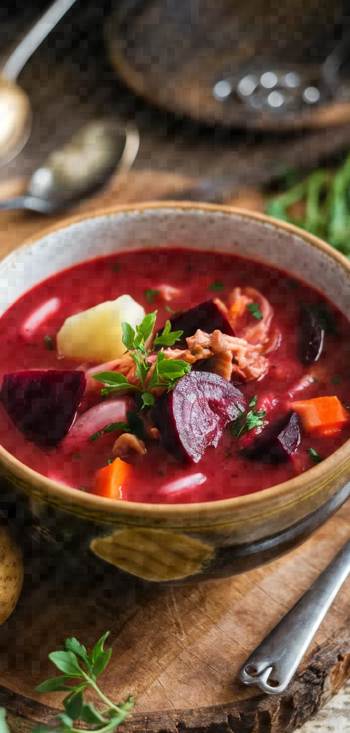 Photo of Ukrainian Red Borscht Soup Recipe