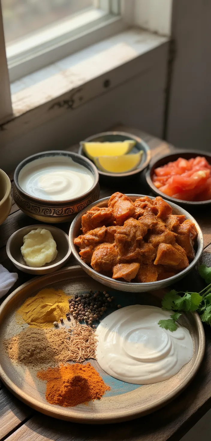 Ingredients photo for Chicken Tikka Masala Recipe