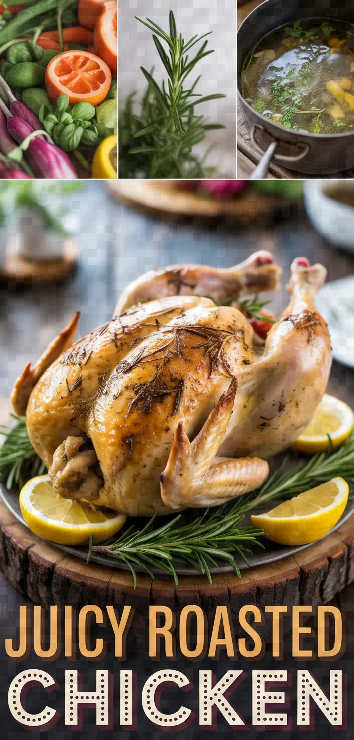 Juicy Roasted Chicken Recipe