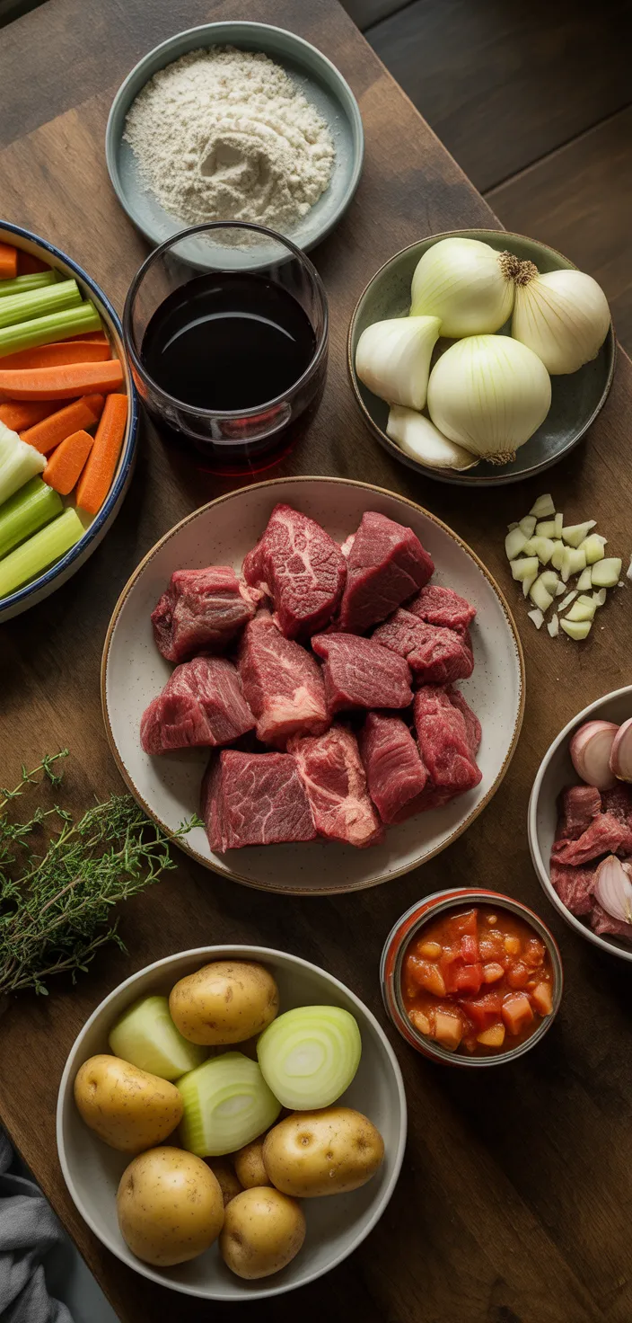Ingredients photo for Beef Stew Recipe