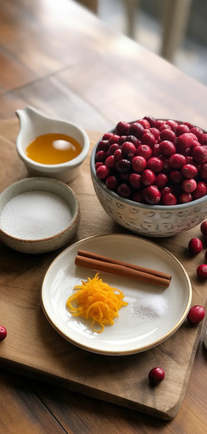 Ingredients photo for Best Ever Cranberry Sauce Recipe