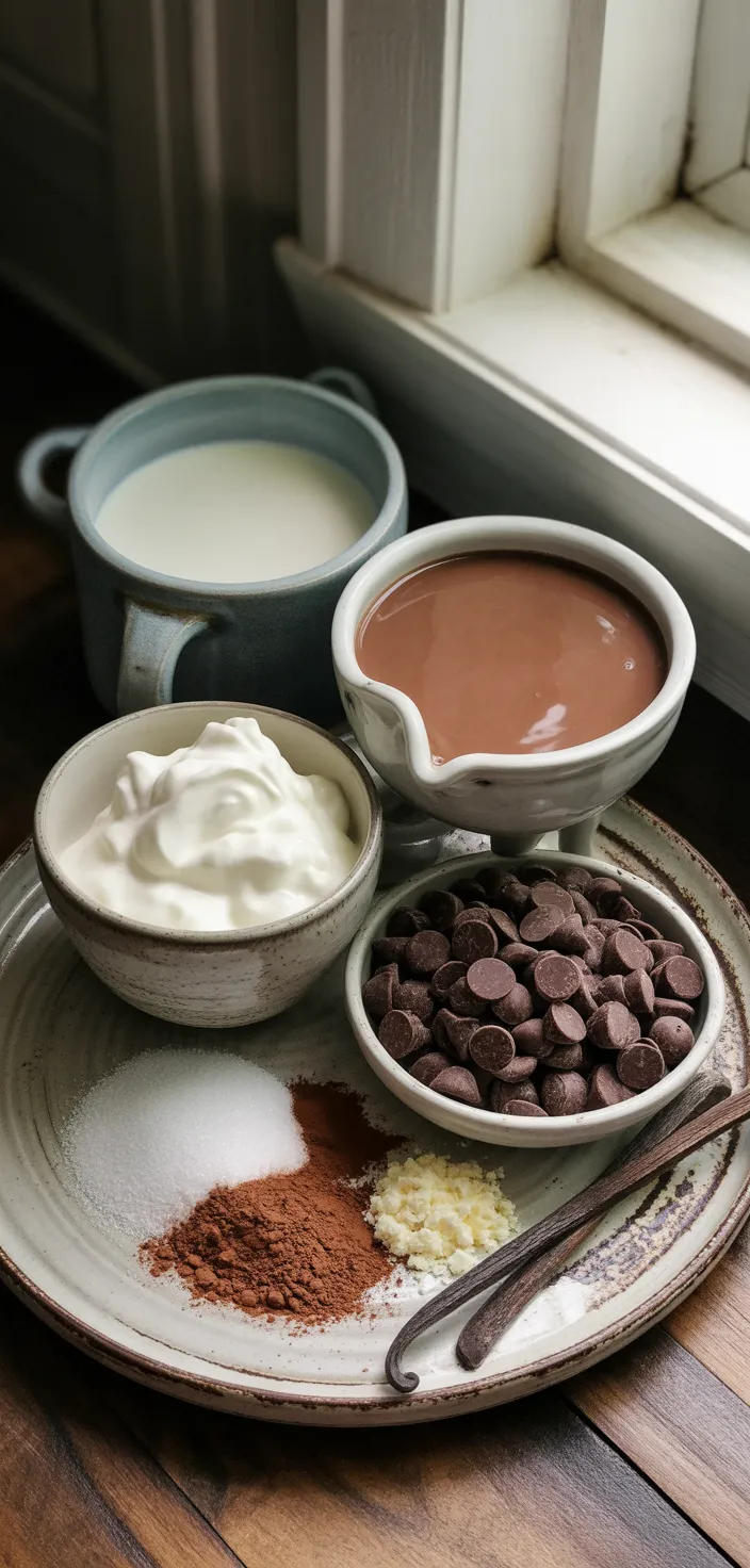 Ingredients photo for Crockpot Hot Cocoa Recipe