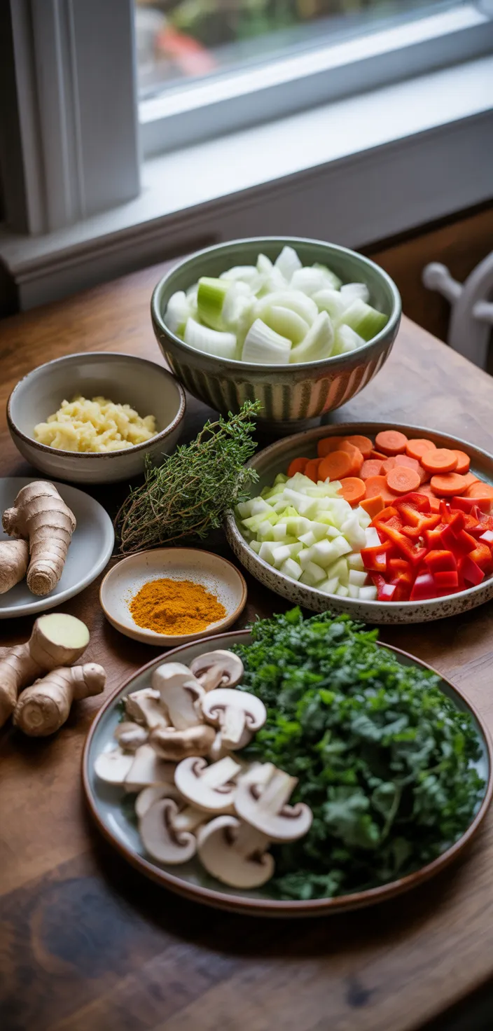 Ingredients photo for Healing Warming Soup  Recipe