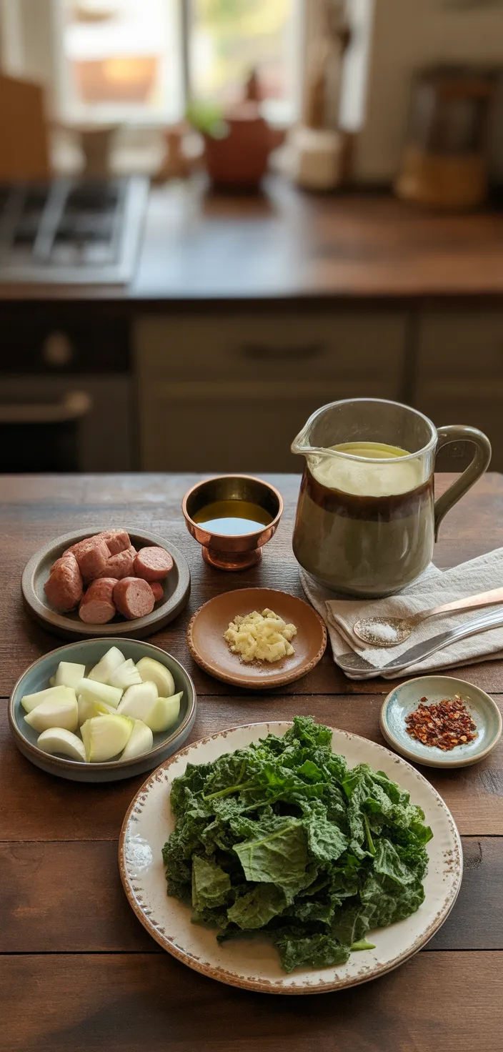 Ingredients photo for Instant Pot Keto Tuscan Soup (Warm And Comforting) Recipe
