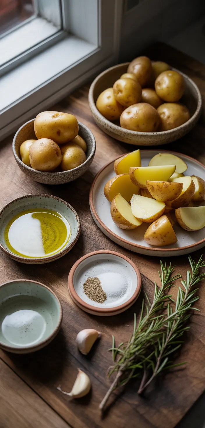 Ingredients photo for The Best Crispy Roast Potatoes Ever Recipe