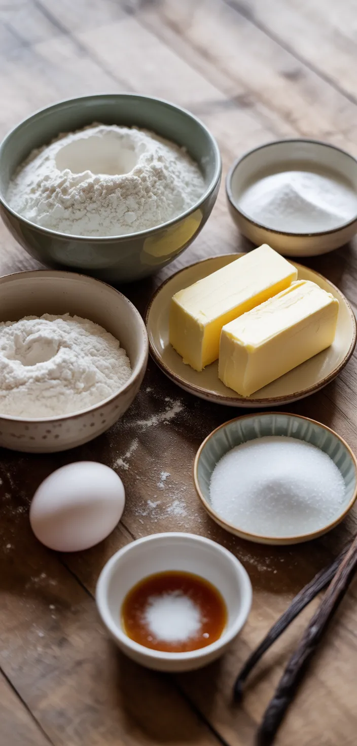 Ingredients photo for The Best Sugar Cookies (Recipe & Video)