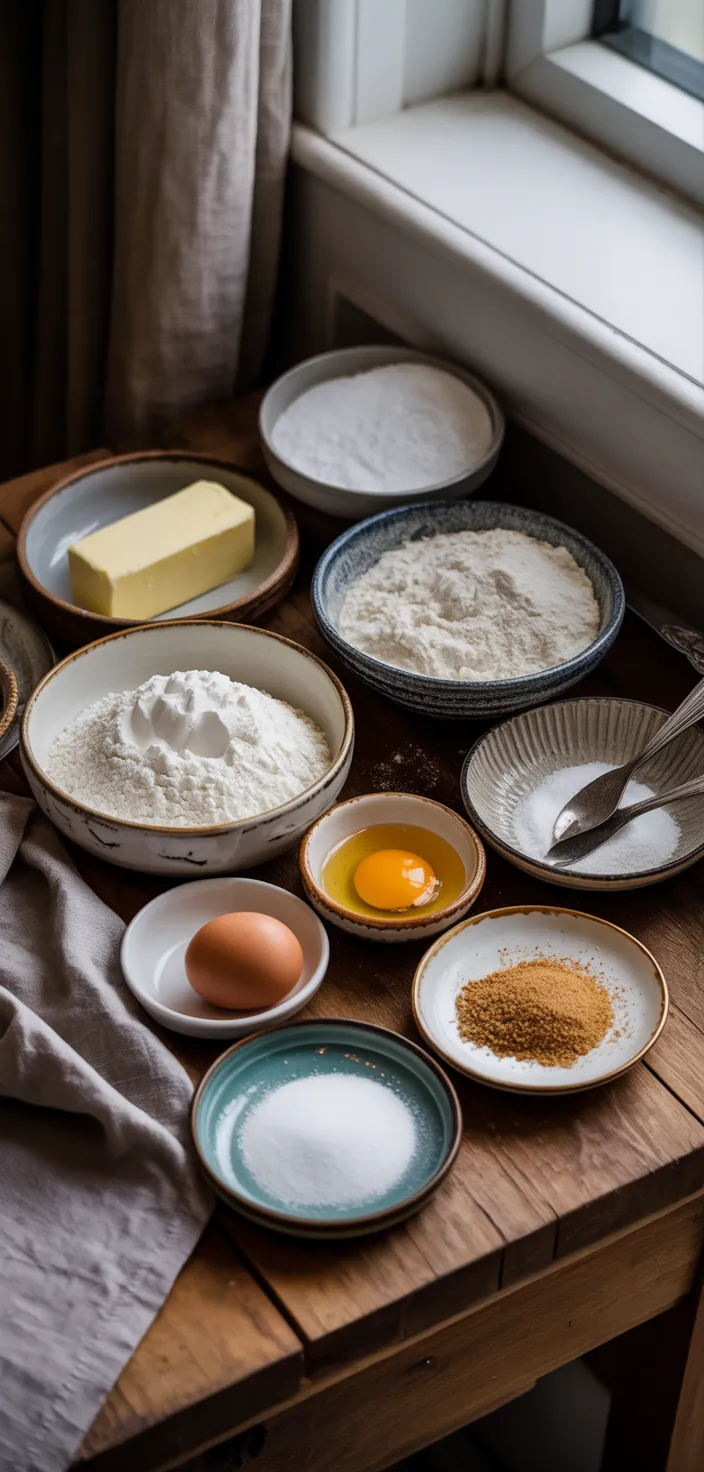 Ingredients photo for The Softest Sugar Cookies Of Your Life From The Food Charlatan. Recipe
