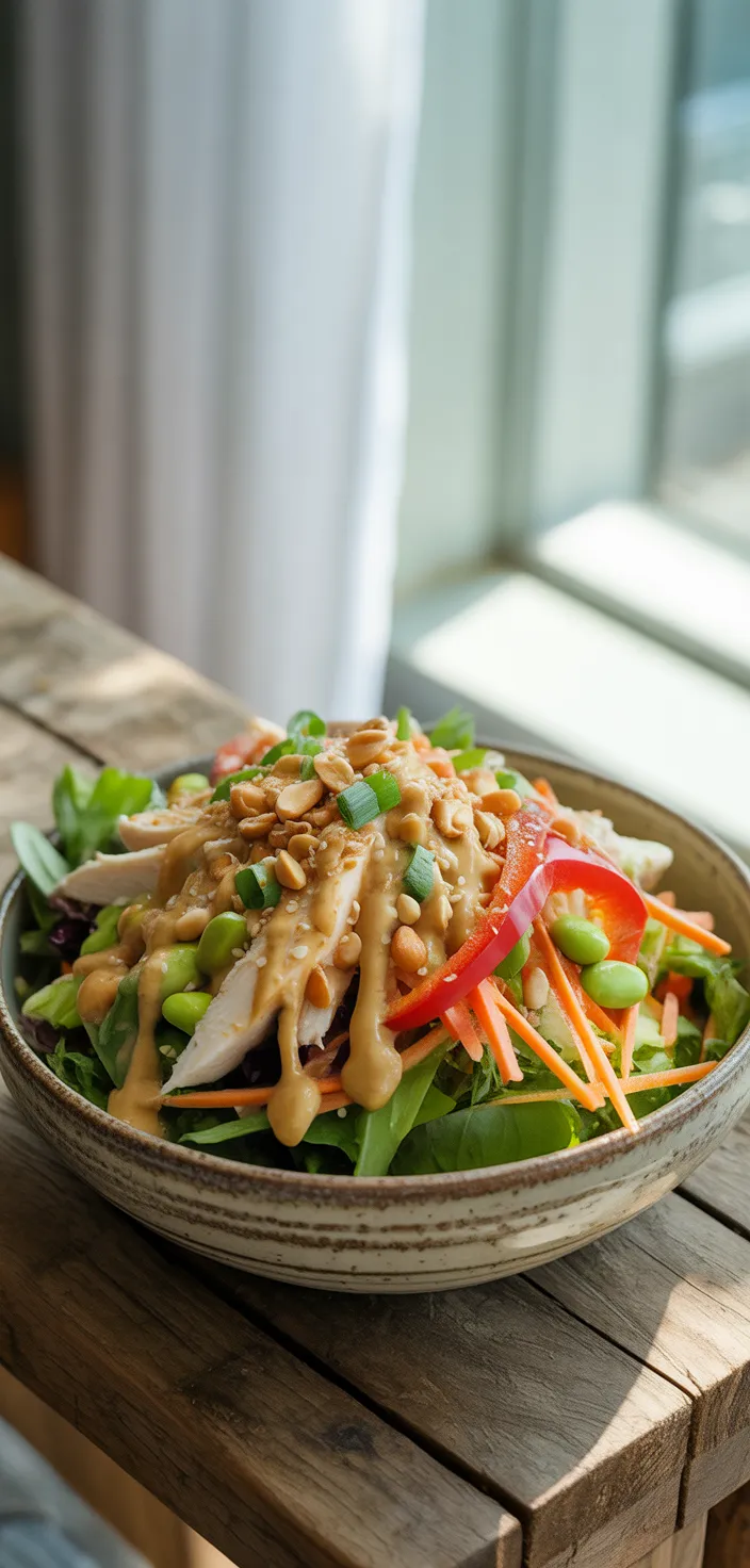 Ingredients photo for Asian Chicken Crunch Salad Recipe
