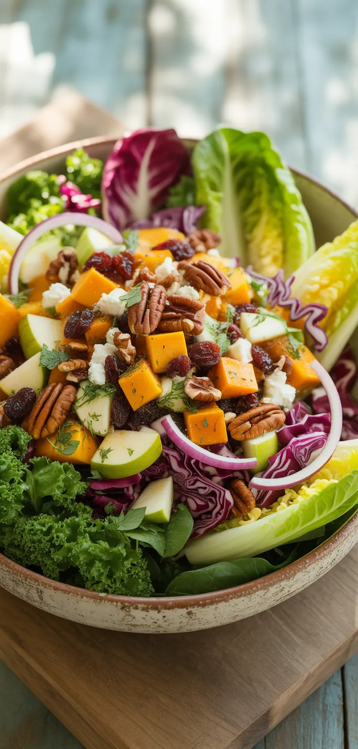 Ingredients photo for Autumn Chopped Salad Recipe