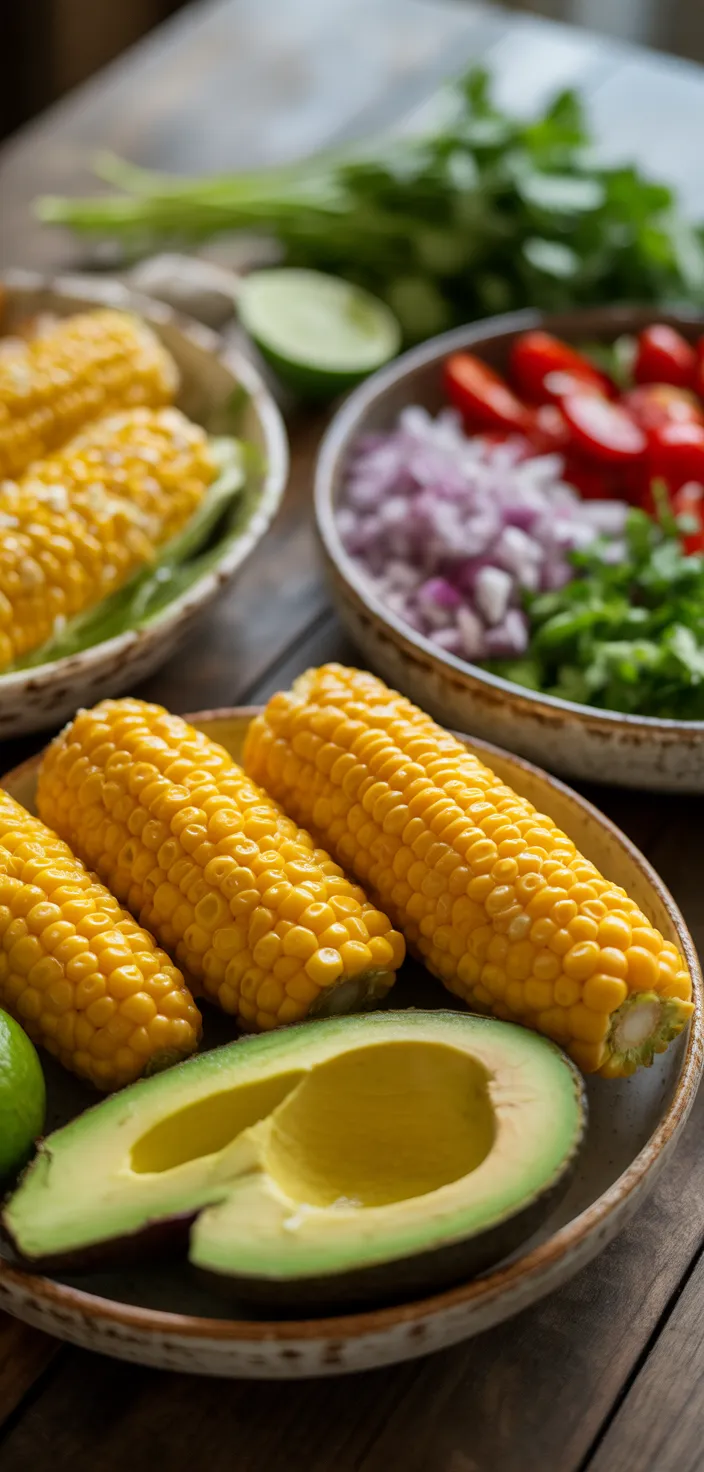 Ingredients photo for Avocado Corn Salad (VIDEO) Recipe