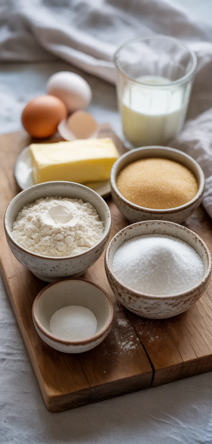 Ingredients photo for Gluten Free Sugar Cookies Recipe