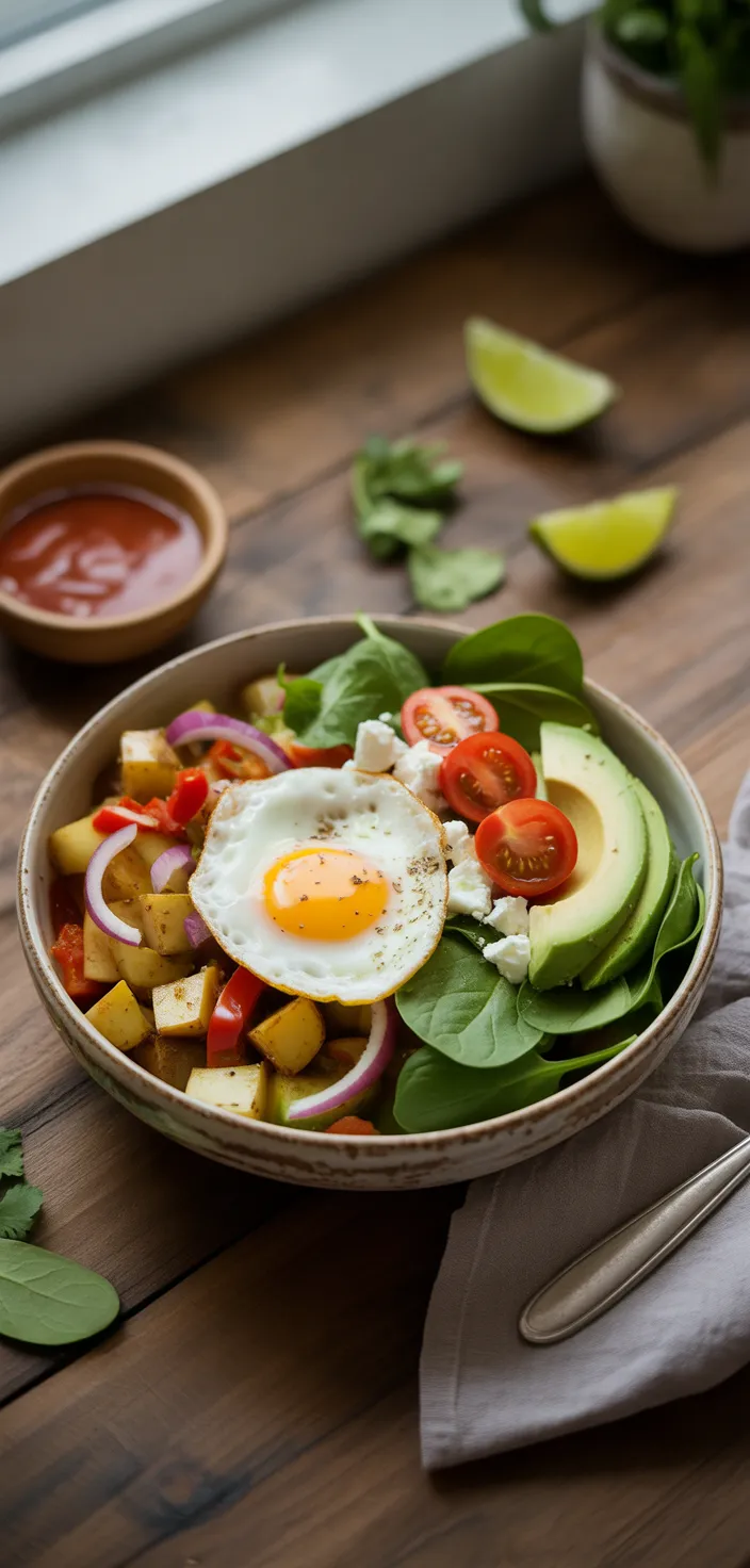 Ingredients photo for Savory Breakfast Bowl {Healthy} Recipe