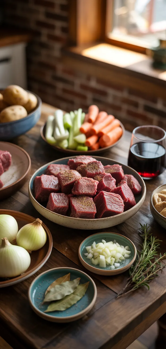 Ingredients photo for The Best Beef Stew Recipe