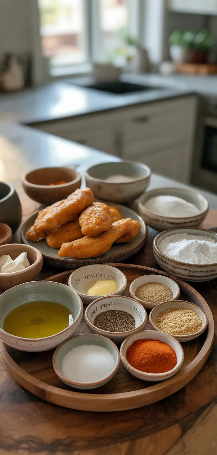 Ingredients photo for Air Fryer Chicken Tenders Recipe