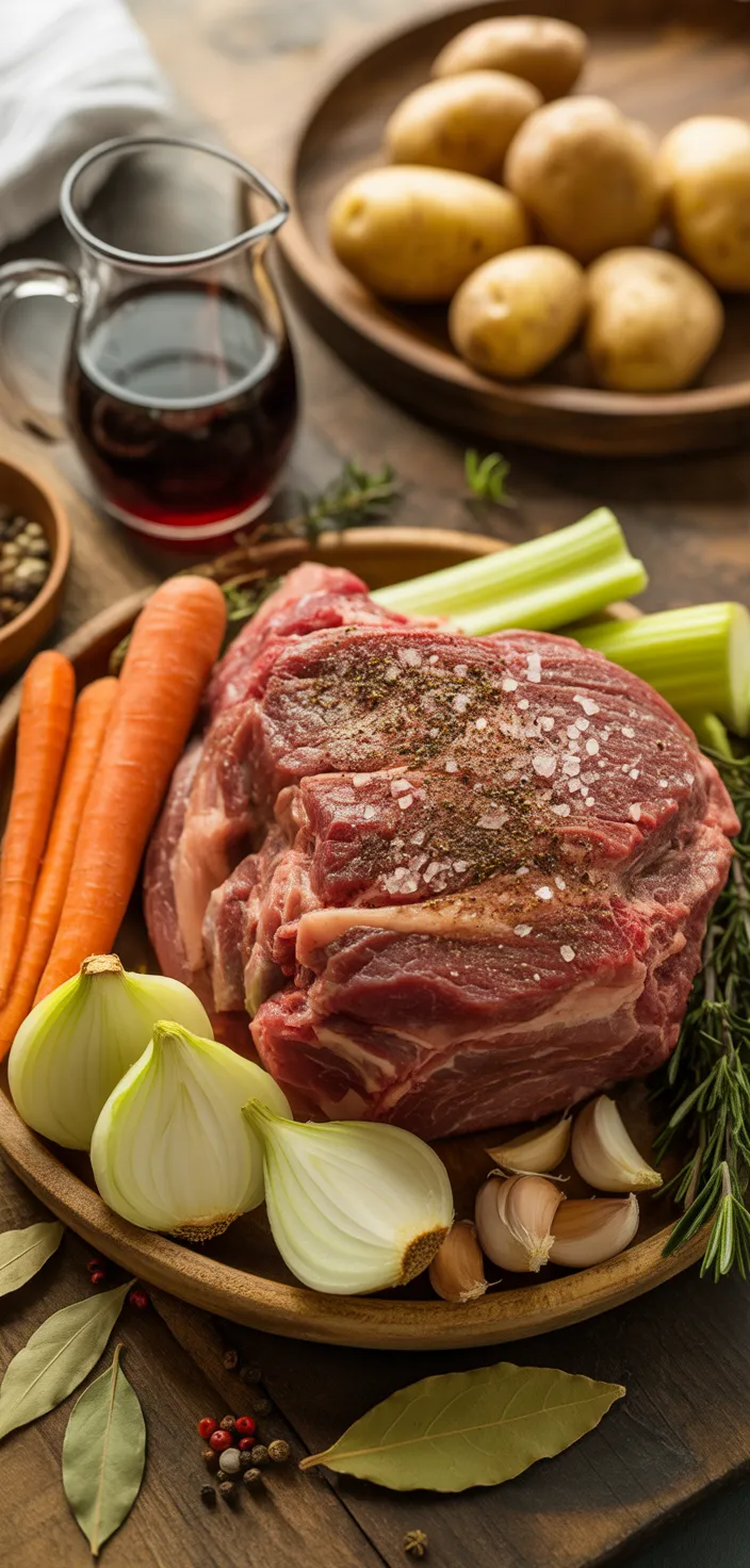 Ingredients photo for Best Easy Instant Pot Pot Roast Recipe
