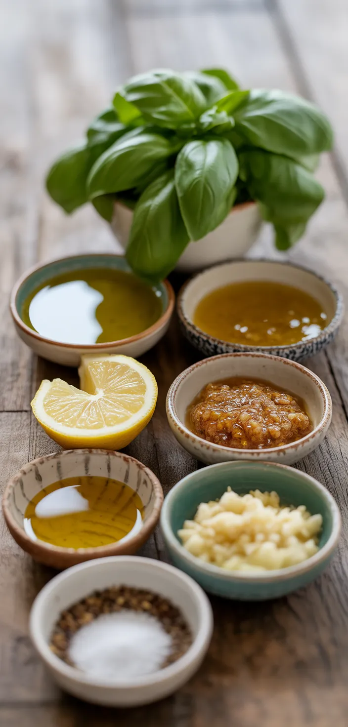 Ingredients photo for Best Healthy Salad Dressing Recipes