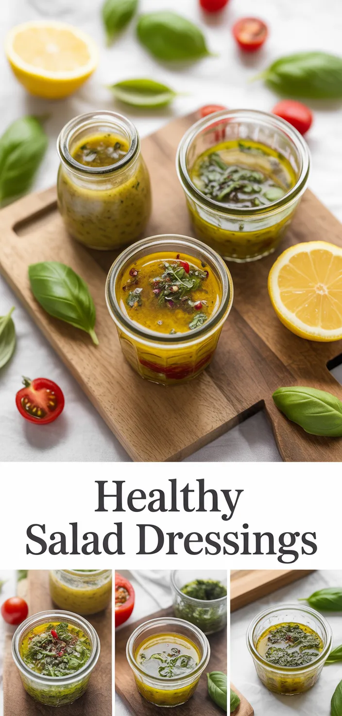 A photo of Best Healthy Salad Dressing Recipes