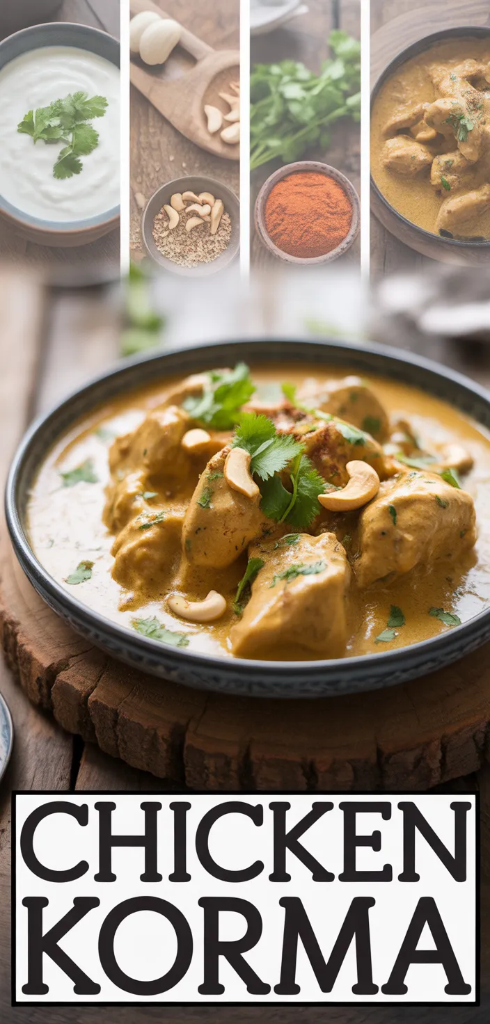 A photo of Chicken Korma Recipe