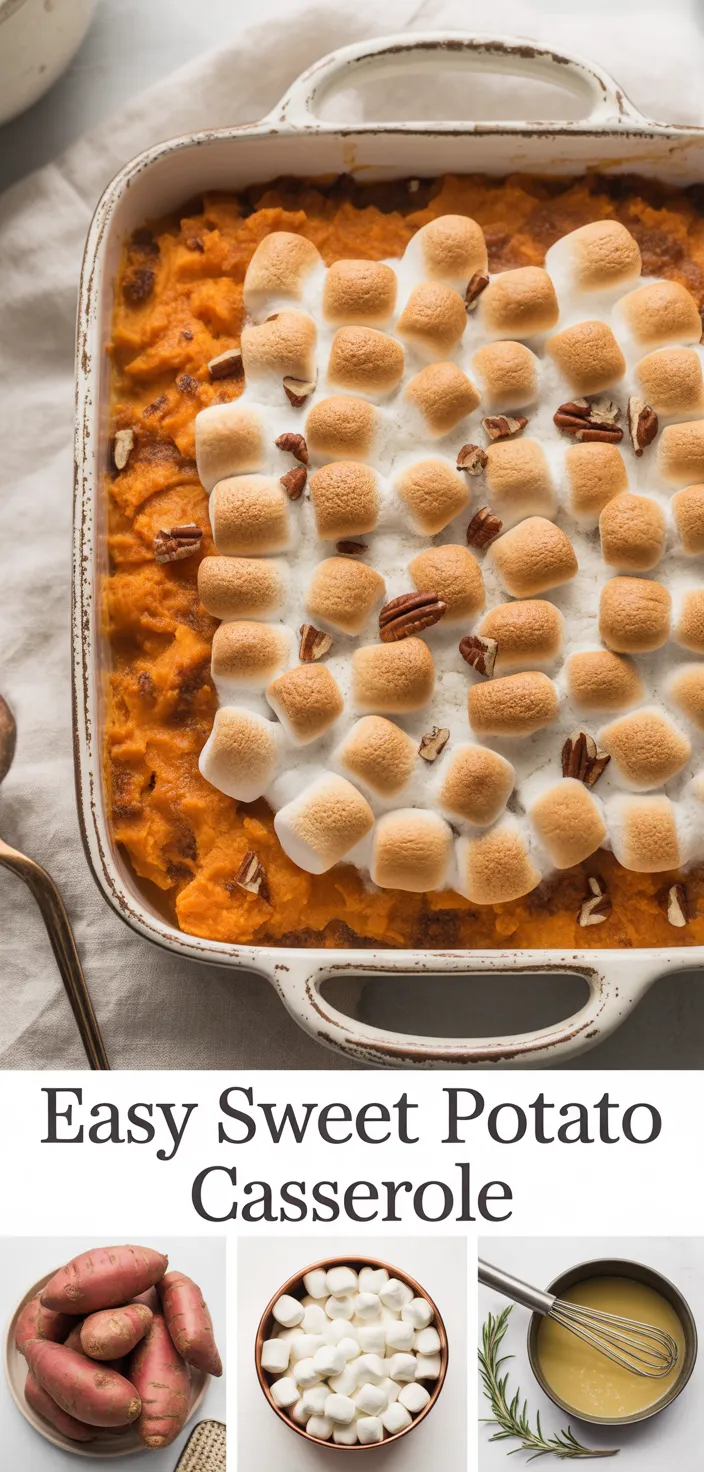 A photo of Easy Sweet Potato Casserole Recipe