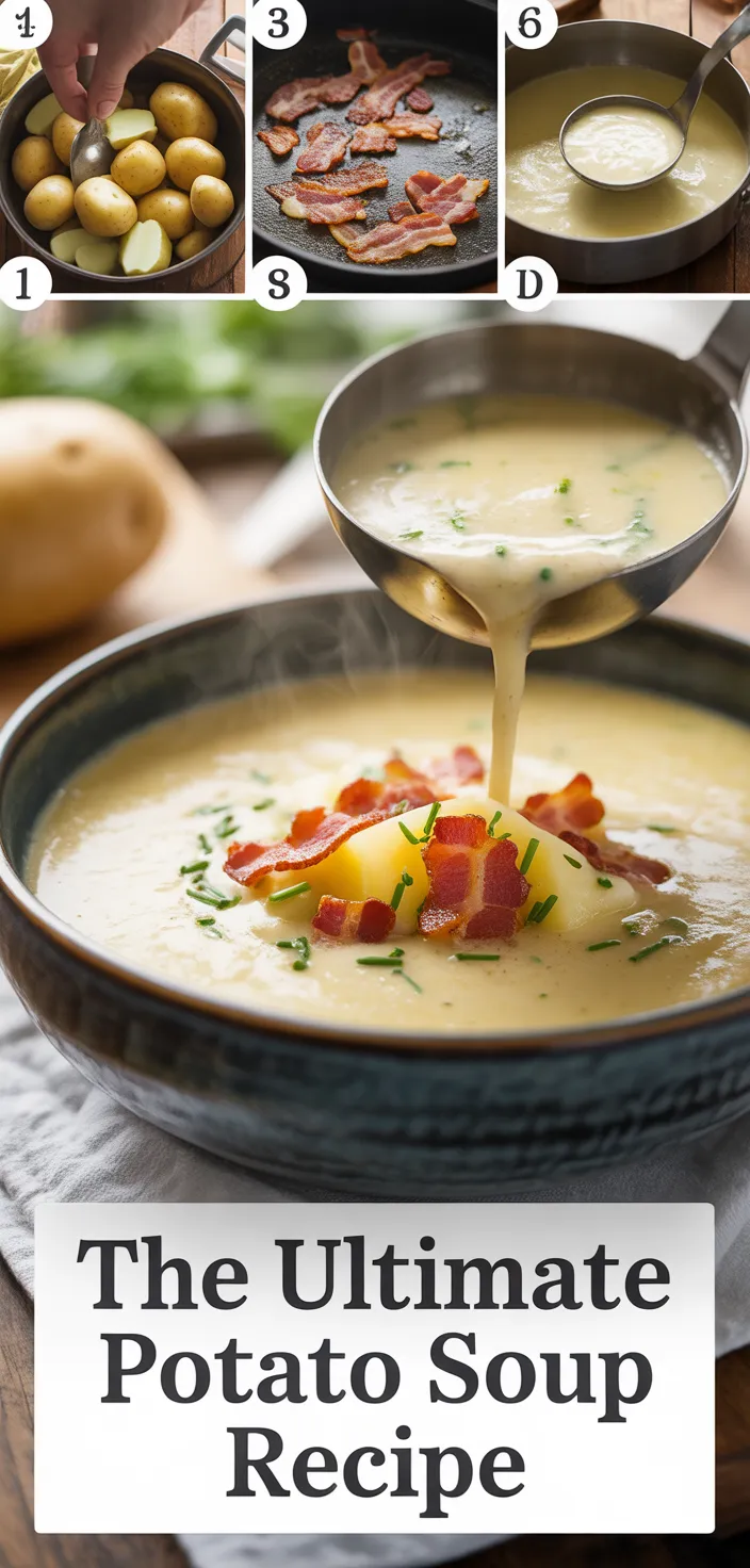 A photo of The Ultimate Potato Soup Recipe