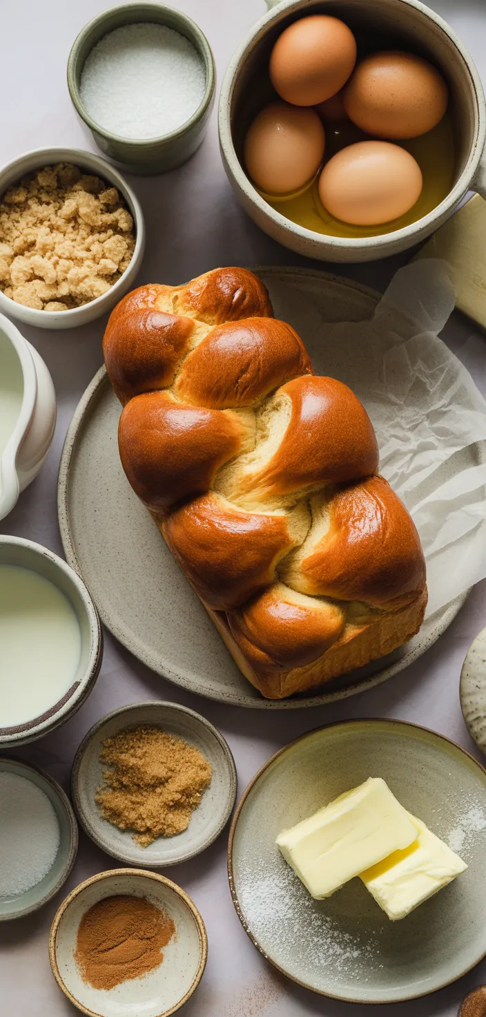Ingredients photo for French Toast Casserole Recipe
