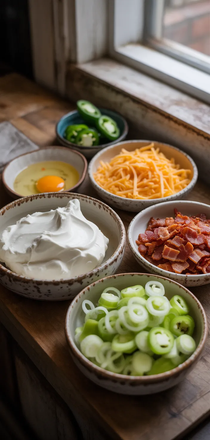Ingredients photo for Jalapeno Popper Wontons Recipe