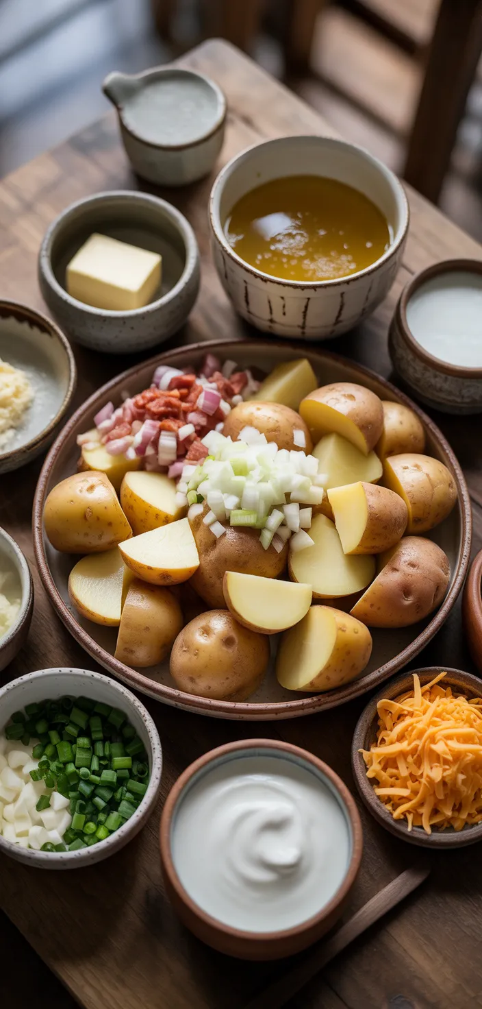 Ingredients photo for The Ultimate Potato Soup Recipe