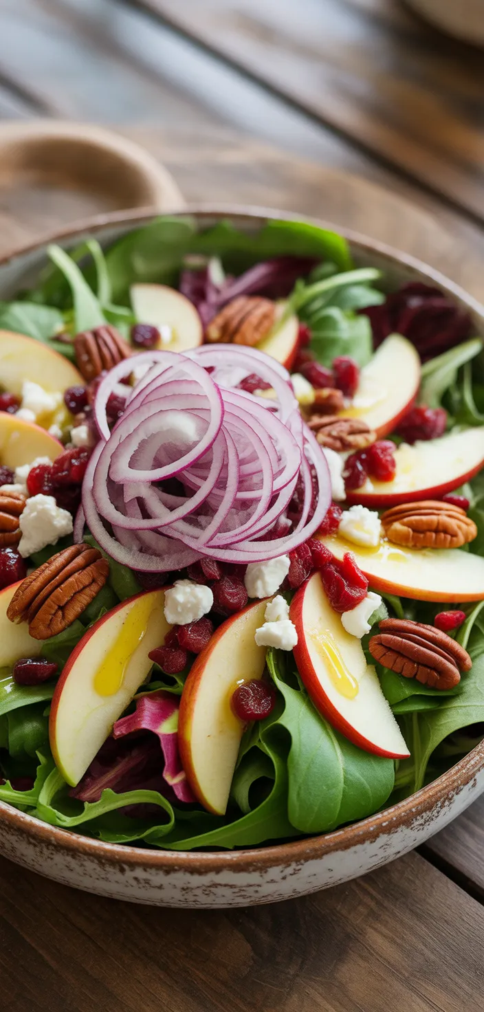 Ingredients photo for APPLE CRANBERRY PECAN SALAD Recipe