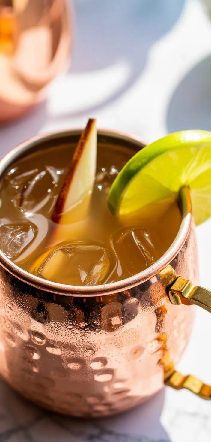 Ingredients photo for Apple Cider Moscow Mule Recipe
