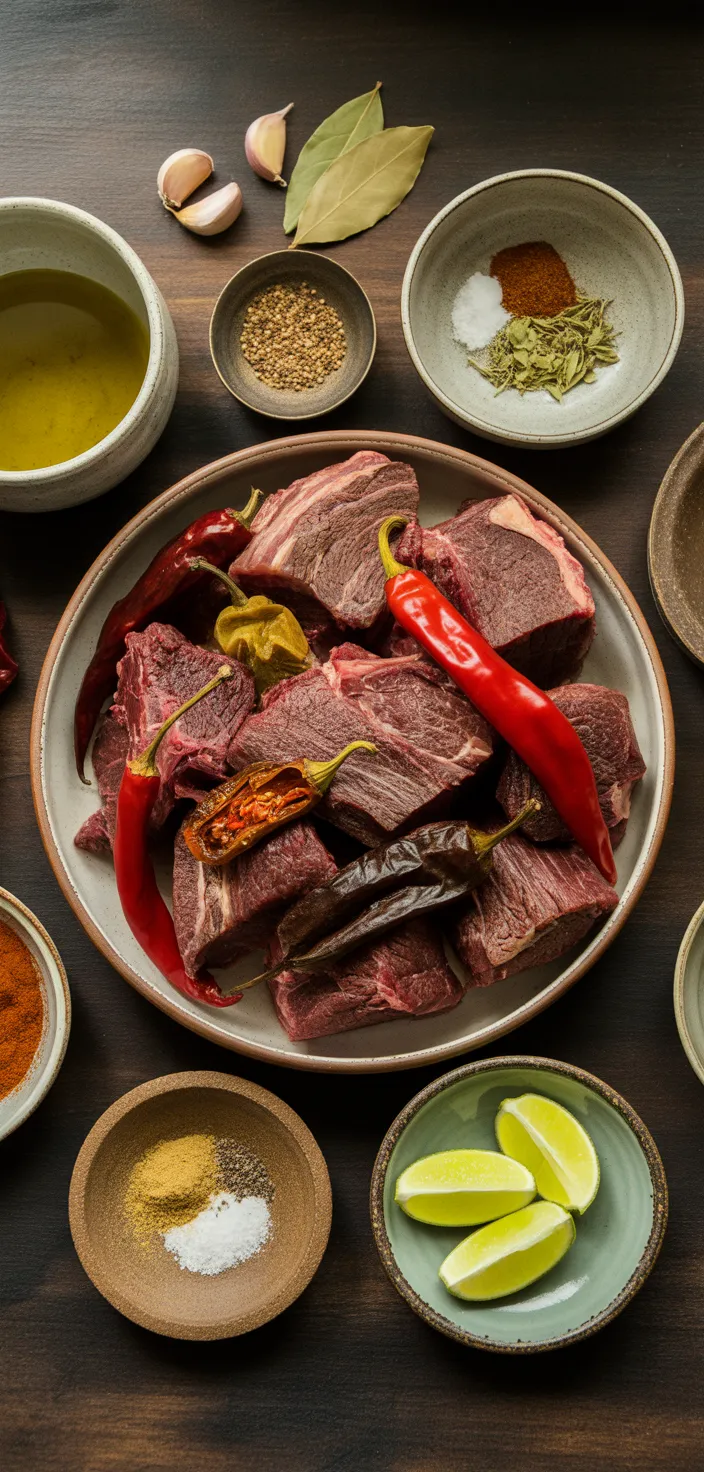 Ingredients photo for Best Beef Barbacoa (Slow Cooker) Recipe