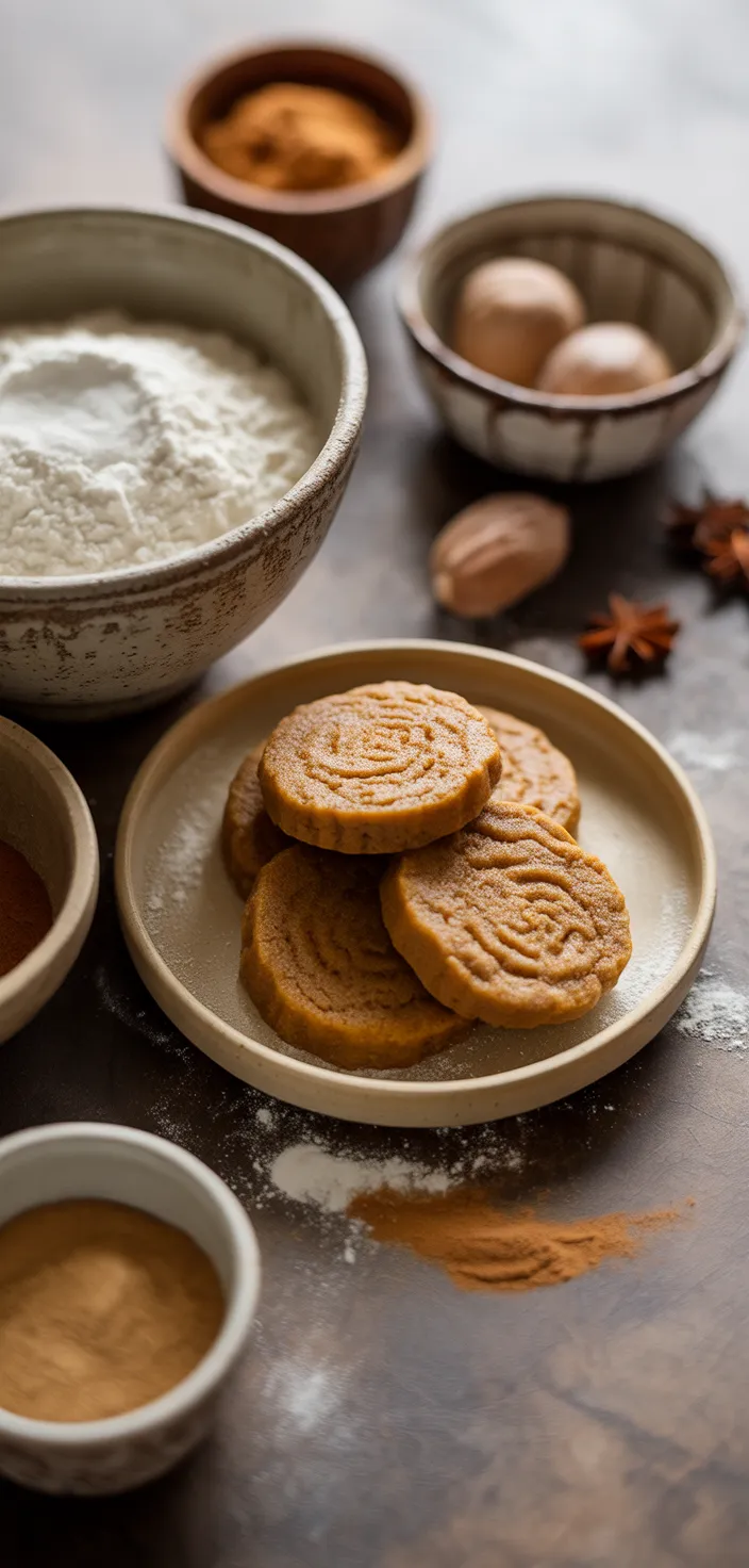 Ingredients photo for Chewy Pumpkin Cookies Recipe