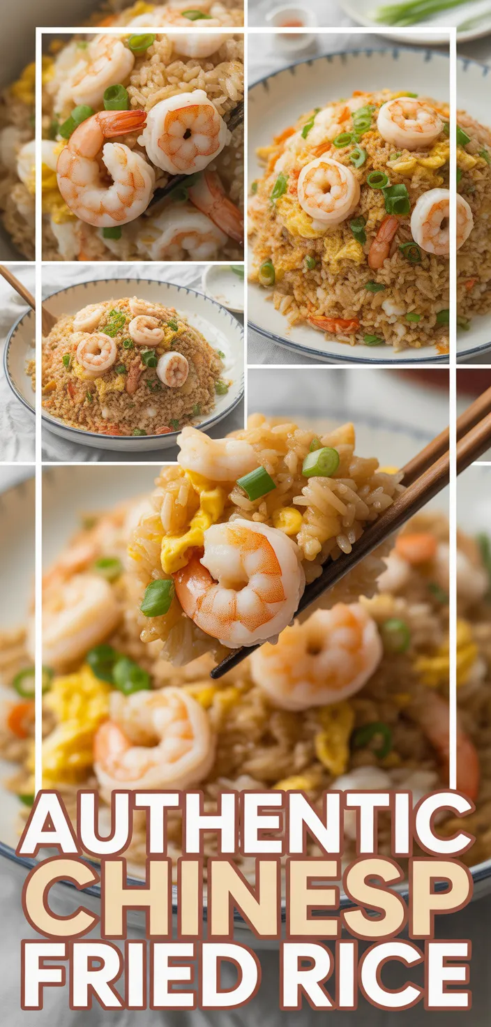 A photo of Authentic Chinese Shrimp Fried Rice Recipe