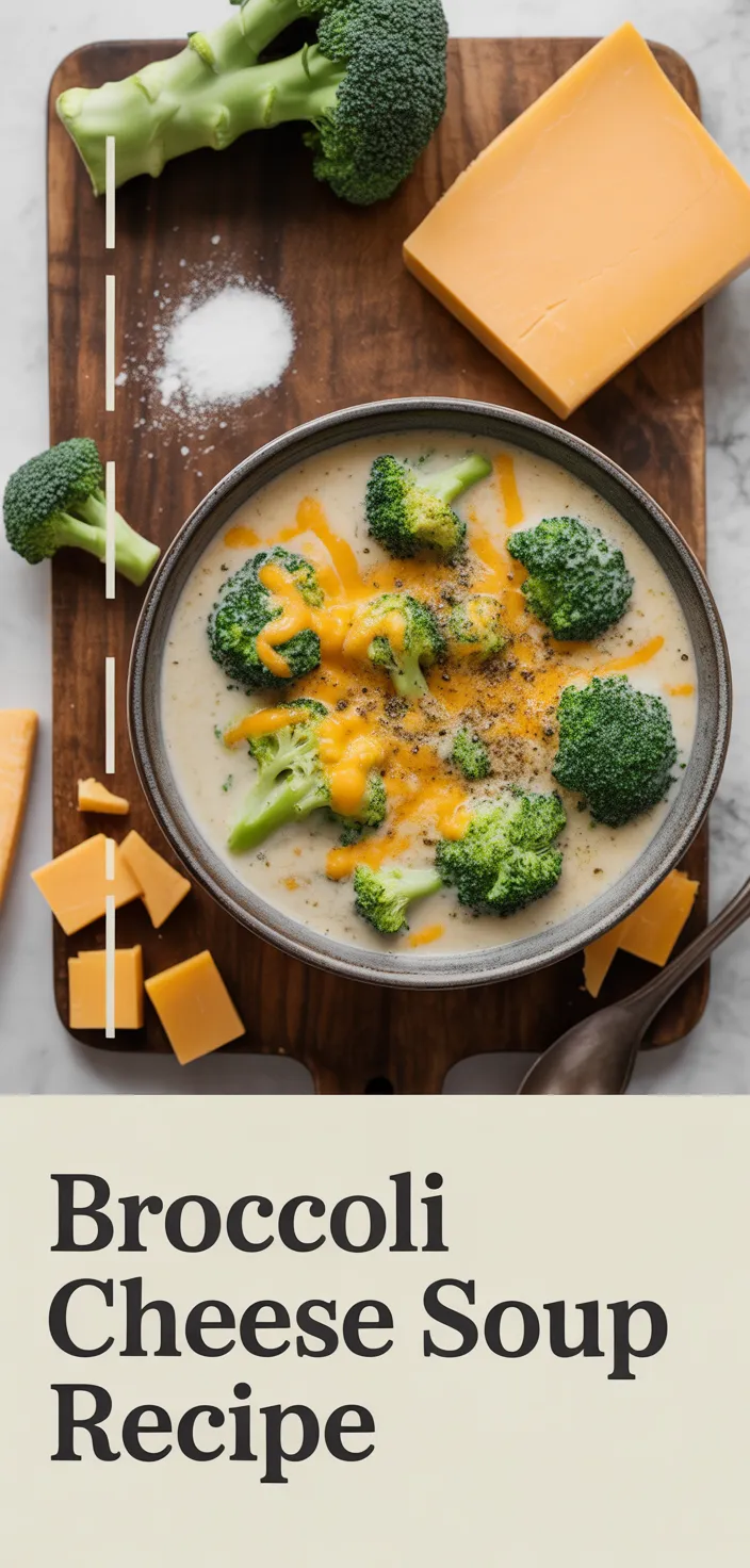 A photo of Broccoli Cheese Soup Recipe