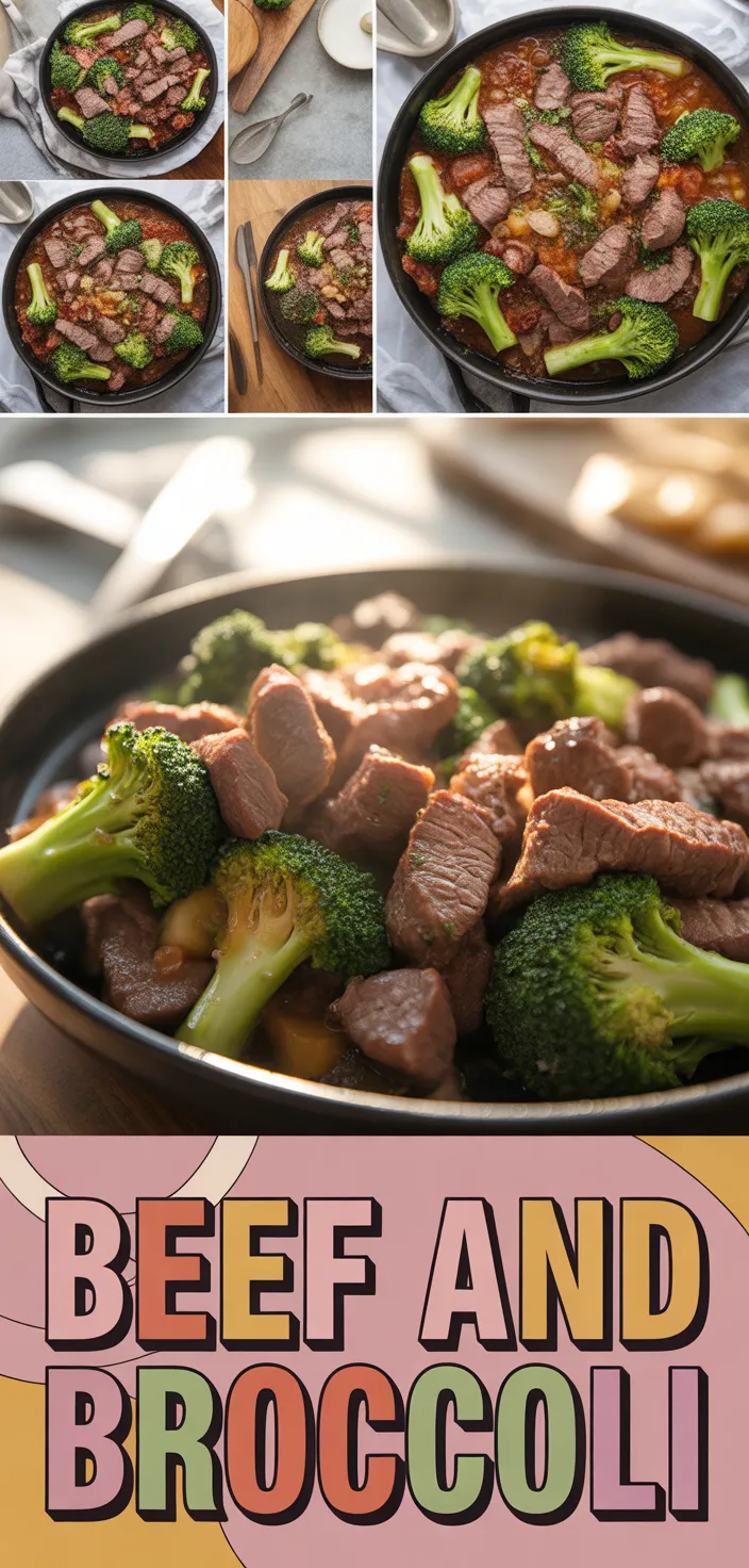 A photo of Chinese Beef And Broccoli (One Pan Take Recipe
