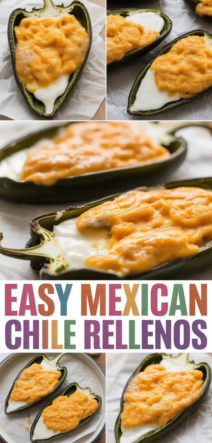 Easy Mexican Chile Rellenos Recipe