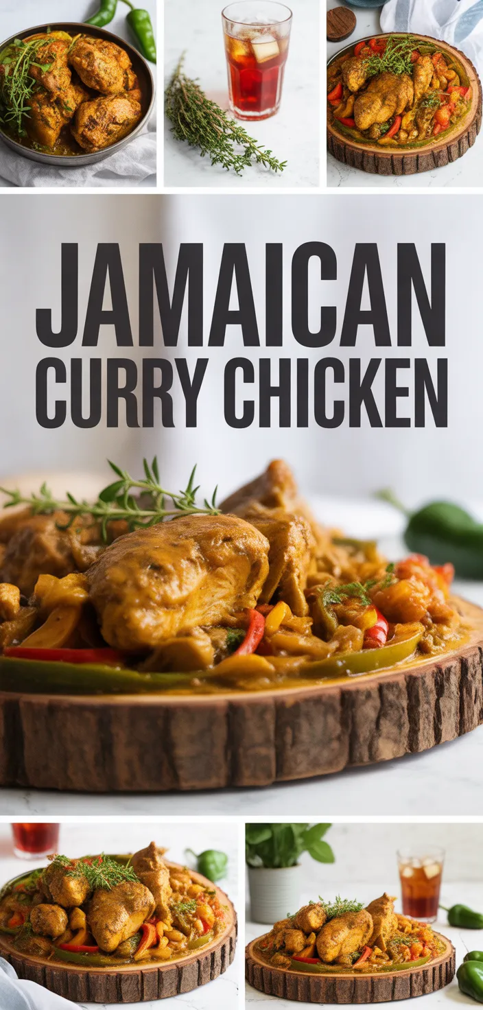 A photo of Jamaican Curry Chicken Recipe
