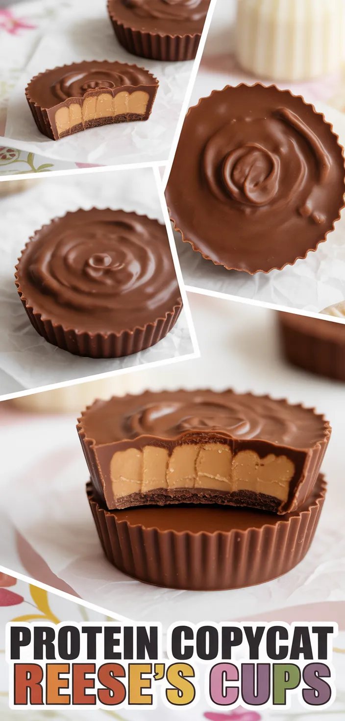 A photo of Protein Copycat Reese's Cups Recipe