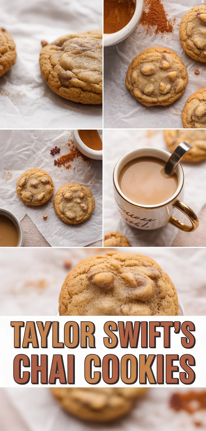 A photo of Taylor Swift's Chai Cookies Recipe