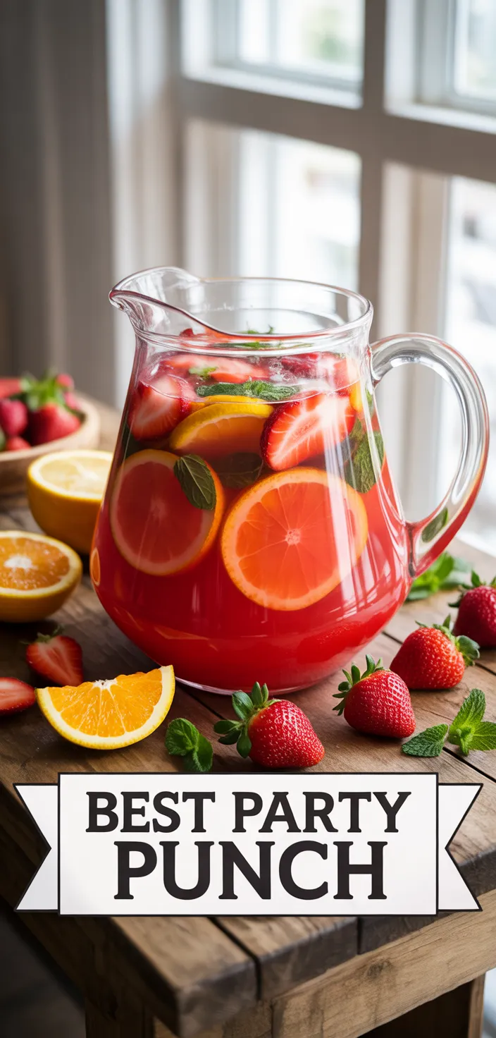 A photo of The Best Party Punch Recipe EVER