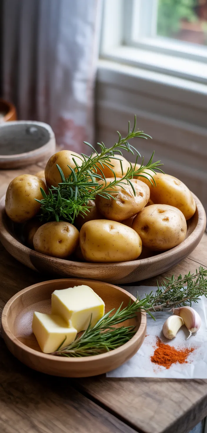 Ingredients photo for Easy (Buttery) Roasted Potatoes Recipe