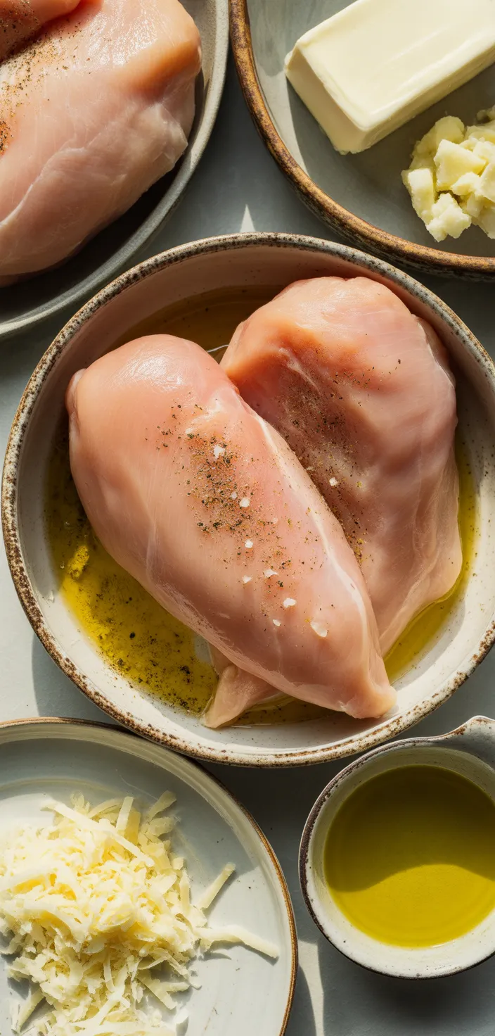 Ingredients photo for Easy Cream Cheese Chicken Recipe