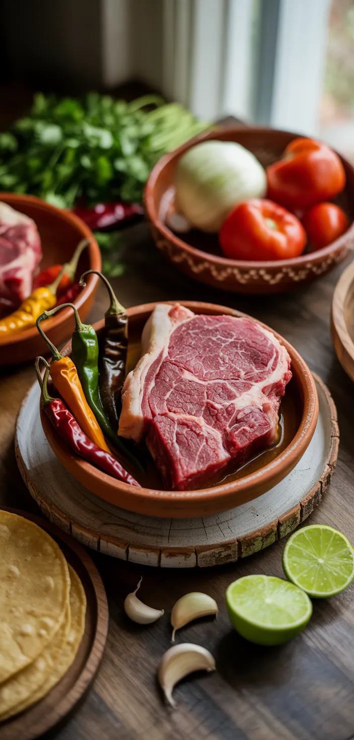 Ingredients photo for Quesabirria Tacos Recipe