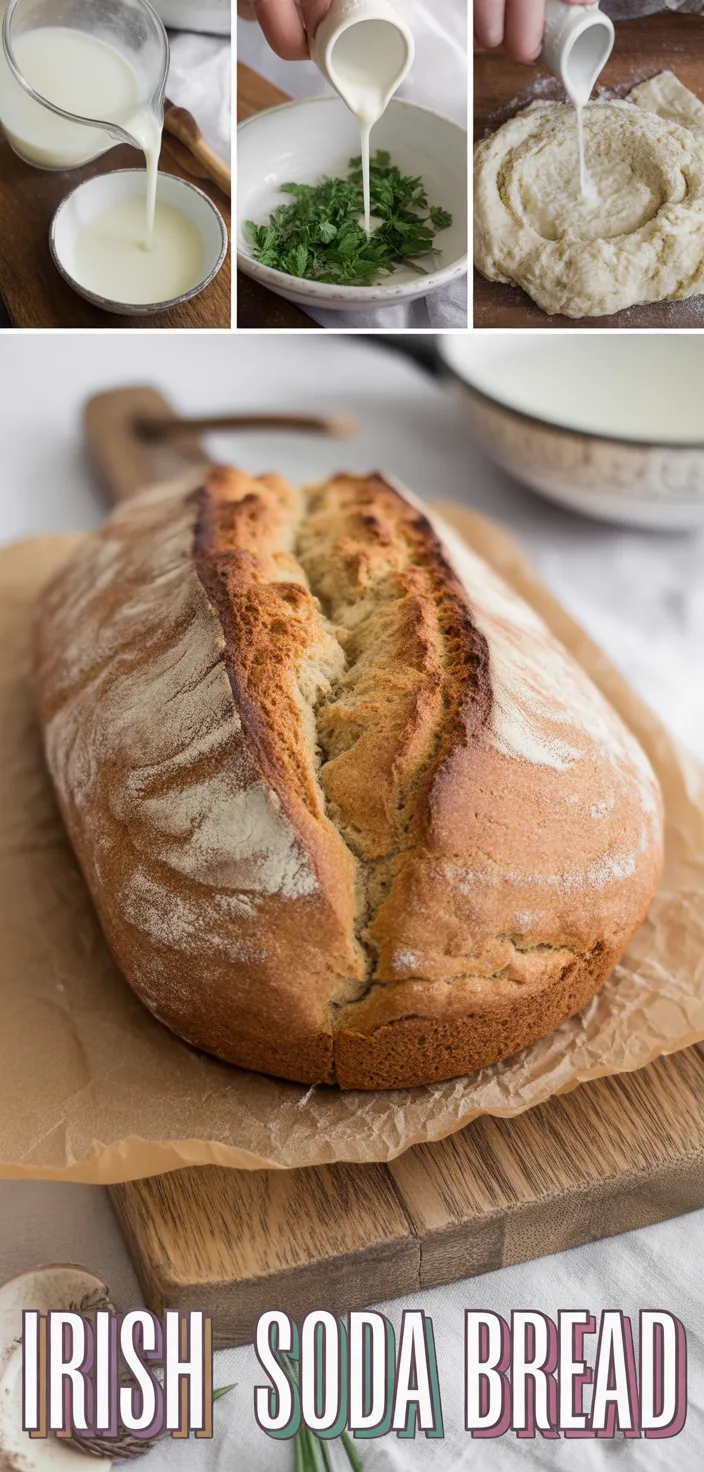 A photo of St. Patrick's Day Irish Soda Bread Recipe