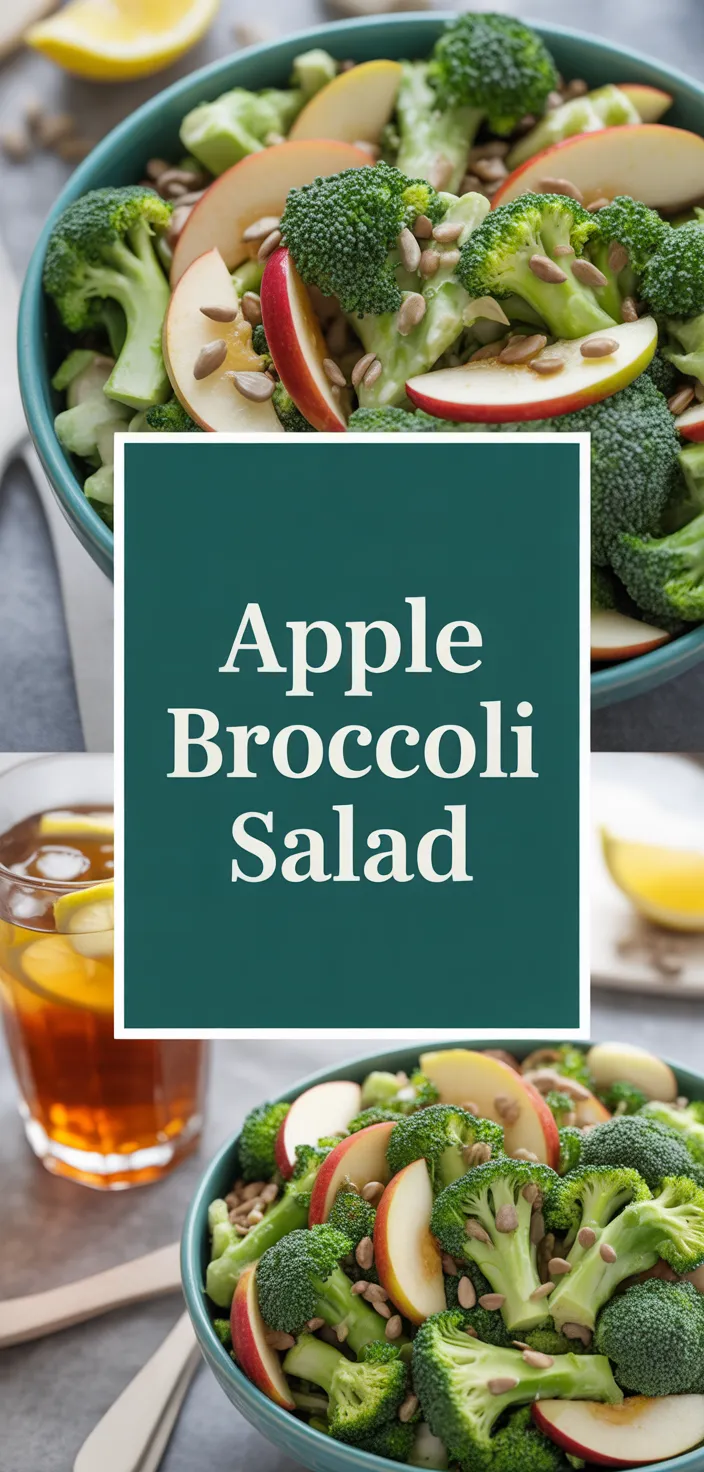 A photo of Apple Broccoli Salad Recipe