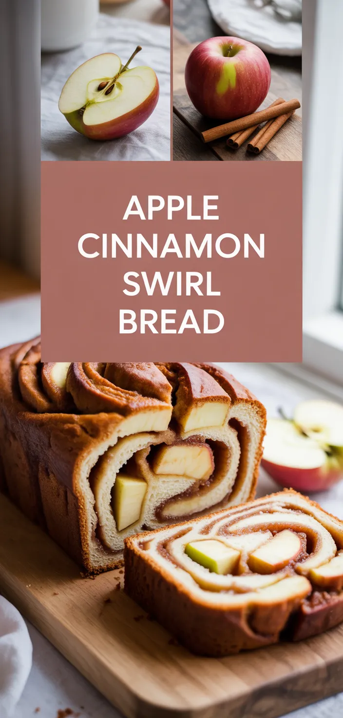 A photo of Apple Cinnamon Swirl Bread Recipe