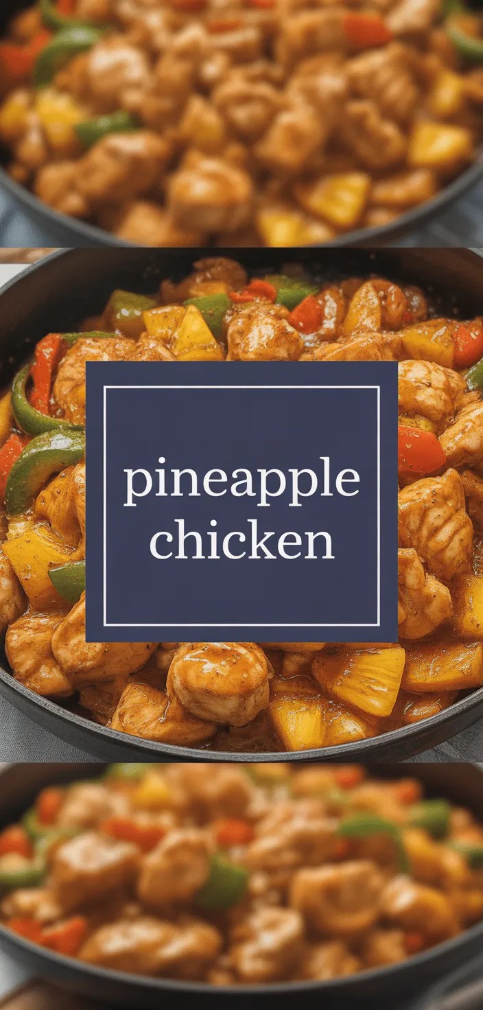 A photo of Pineapple Chicken Recipe