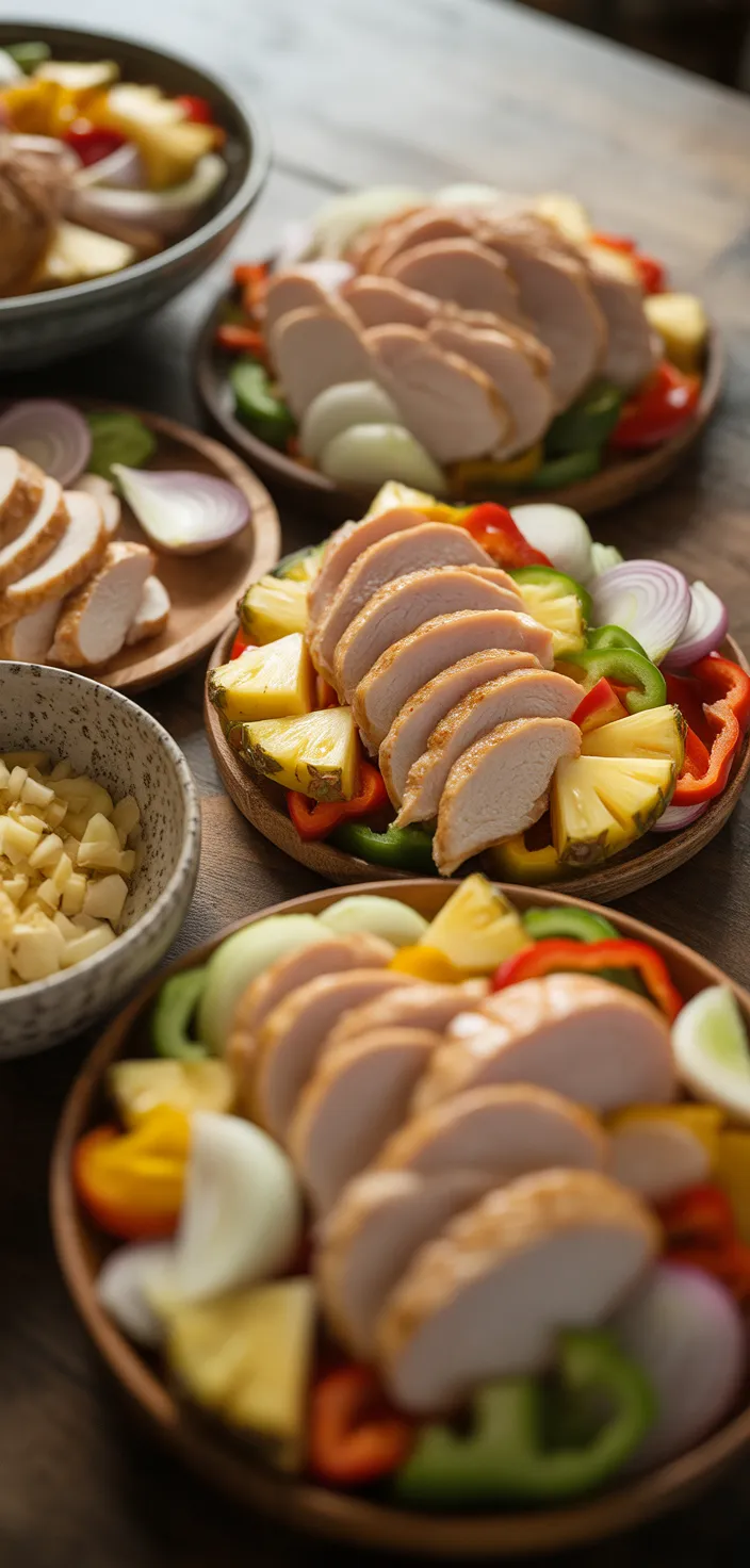 Ingredients photo for Pineapple Chicken Recipe